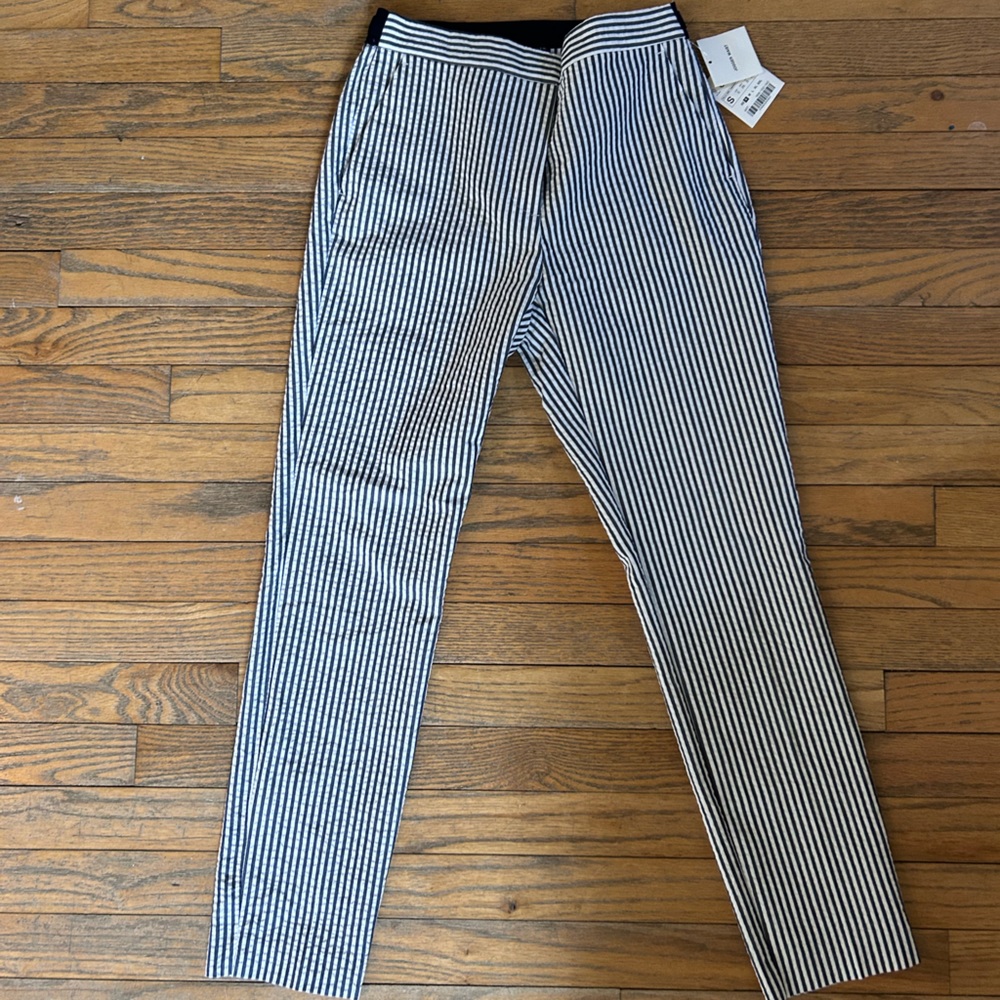 ZARA seersucker Jogger Pants